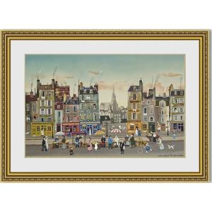 絵購入 ミュシャ 薔薇 ローズ 額縁付き : 絵画販売のアートギャラリー