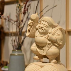 大黒天 大黒様 恵比寿様 恵比寿天 15cm 商売繁盛 神棚 七福神 金運