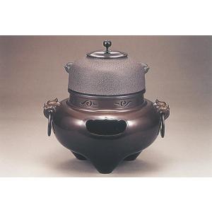 茶道具 切り合わせ 風炉釜 真形釜添 唐銅朝鮮風炉 利休好 菊地政光 裏