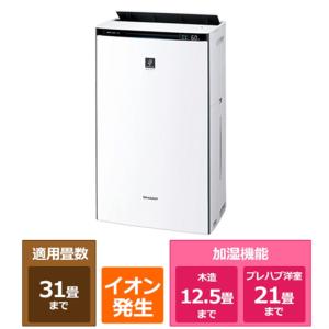 SHARP（シャープ） 加湿空気清浄機 KC-T50-W : ケーズデンキ Yahoo