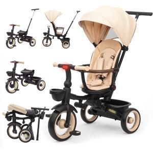 エムアンドエム 三輪車 1歳 手押し棒付き 子供用 アンパンマン