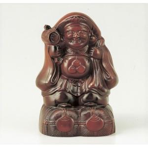 大黒様の置物／二俵大黒12号 高岡銅器／送料無料 : 檜屋美術館 - 通販