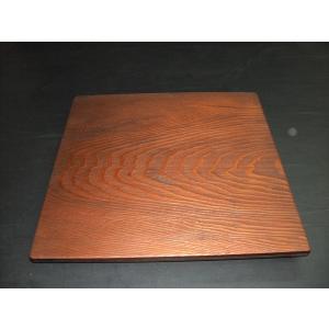 黒柿輪切り牡丹杢ポリウレタン仕上げ漆塗り飾り台 木製 飾り台 脚付き