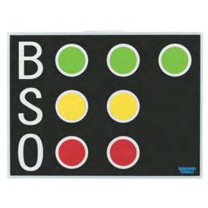 SANWA TAIKU 名入れ対応可 BSOカウンター マグネット式 自立式 野球