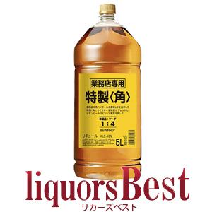 サントリー 特製 角 40度 5000ml ペットボトル×1本 5L 国産 ウイスキー
