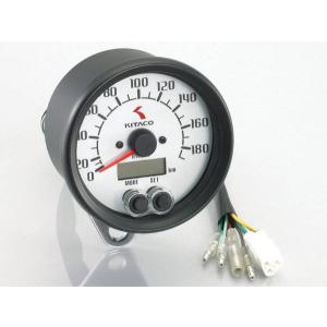 電気式スピードメーター 240km/h LEDパネル 48mm タイプB KIJIMA