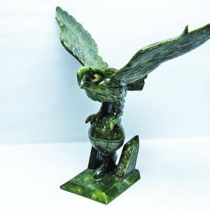 theory xyz 翡翠 馬 置物 立ち馬 大 飾彫り台座付 : theory xyz - 通販