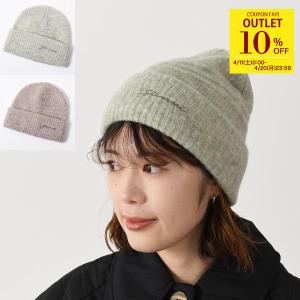 GANNI（ガニー） 帽子 レディース ニットキャップ ニット帽 ビーニー