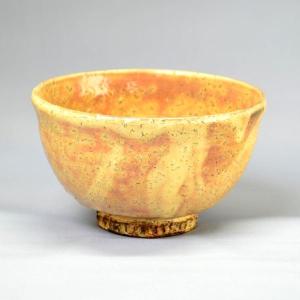 茶碗 茶道具 中原國輔 作 萩井戸茶碗 枇杷肌 : 茶道具専門店 (有)菊池