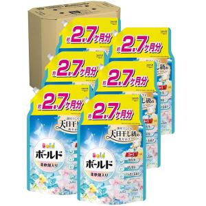 ボールド 洗濯洗剤 液体 フレッシュフラワーサボン 詰め替え 2200g 4袋