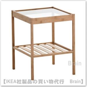 イケア（IKEA） DETOLF/デトルフ ガラス扉キャビネット43x163 cm