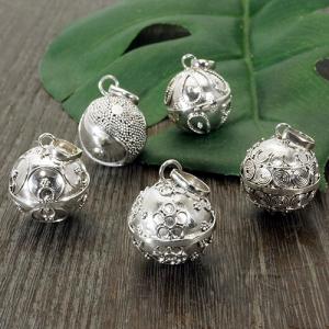 ガムランボール ネックレス バリ 雑貨 バリ島 お土産 銀細工 シルバー