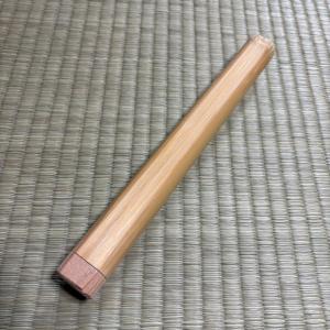 茶杓 茶道具 奈良高山 竹畔工房 白竹 茶箱用中節茶杓 日本製 : 茶道具