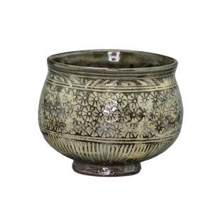 筒茶碗 御本雲鶴 中村与平作 茶道具 茶道 冬茶碗 濃茶 薄茶 茶会 和の