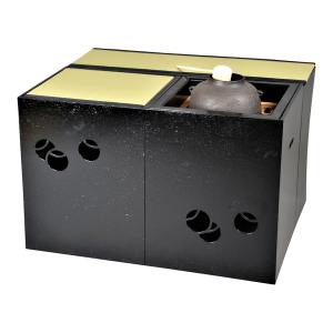 茶道具 お棚 千利休好み 桐 丸卓 組み立て式 : お茶道具の駒屋 - 通販