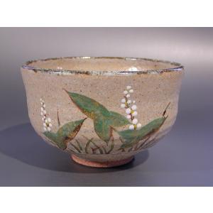 茶道具 抹茶茶碗 色絵 椿画、京都 相模竜泉作、桐共箱 新品。 : 佐藤