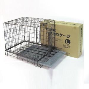 ハチコウ ステンレスケージM−FOP 短面扉470mm×610mm×H570mm 頑丈