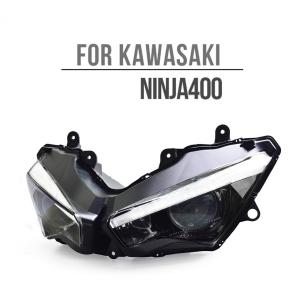 Kawasaki Z400 20年以降 カスタムヘッドライト Full LED : 輸入パーツ