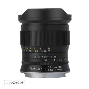 TTArtisan 11mm f/2.8 Fisheye ニコンZマウント フルサイズ 単焦点