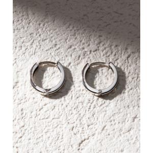 Jewel closet by L&Co. ピアス K10 2連風 フープピアス レディース