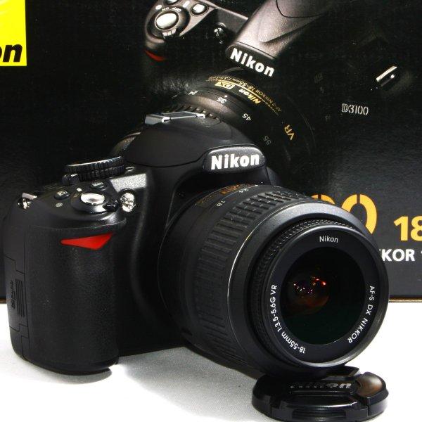 ニコン（Nikon） Nikon D3100 レンズキット ブラック 美品 一眼レフSD