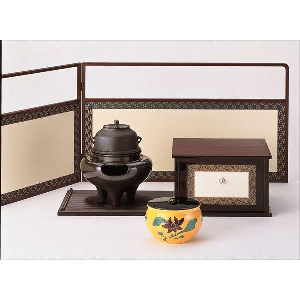 小袋棚 即中斎好写 ※上撮付 小林湖舟作 ※風炉先・水指・真形釜添唐銅