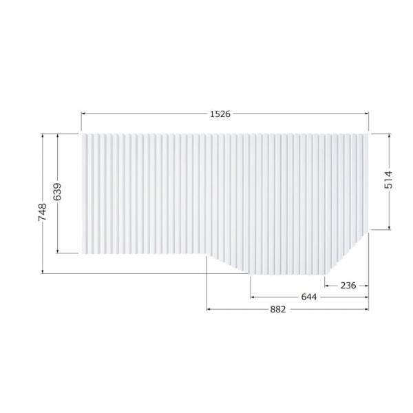 YAMAHA（ヤマハ） 新 GFFMADW2X3 お風呂のふた TOC LAS トクラス (旧