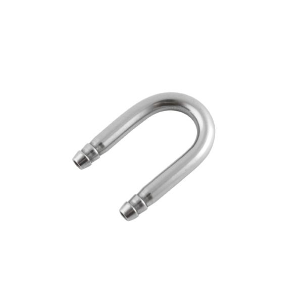 ステンレスUパイプ（内側幅18mm） 4/6mmチューブ用 水草水槽用 水草