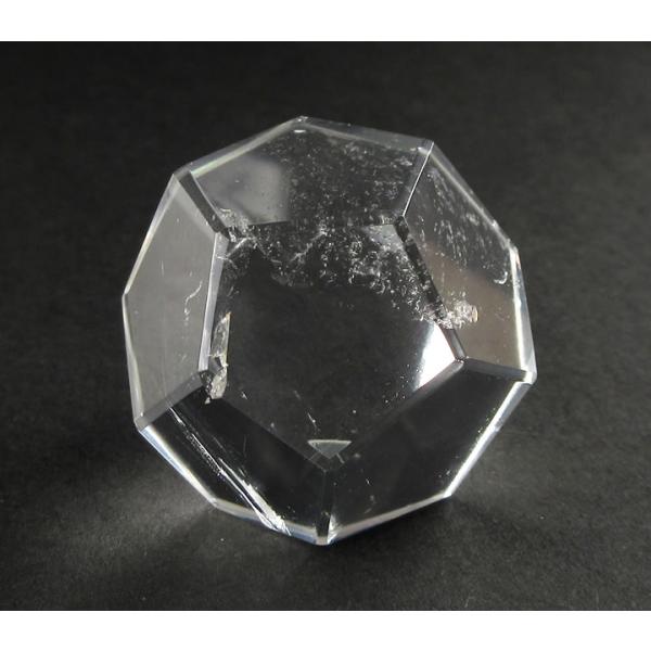 正二十面体 クリスタル水晶 4cm プラトン立体 神聖幾何学 【公式通販】