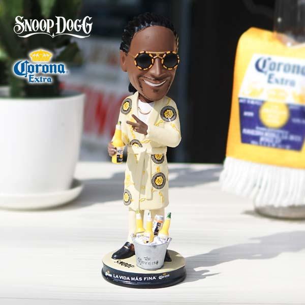 スヌープドッグ コロナビール コラボ ボブルヘッド 首ふり人形 Snoop
