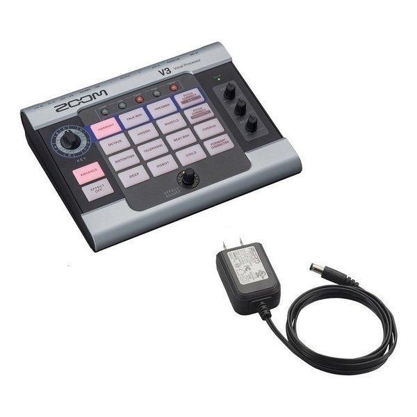 ZOOM V3 ボーカルプロセッサー ACアダプター付き