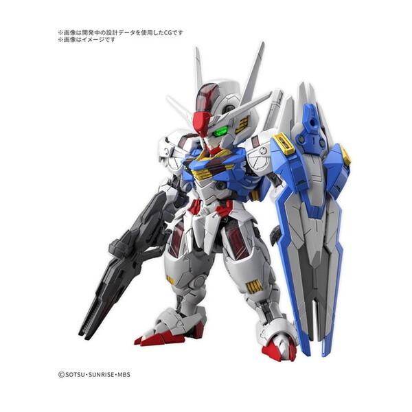 MGSD ガンダムエアリアル 全塗装 ニューガンダム風 完成品 MGSD