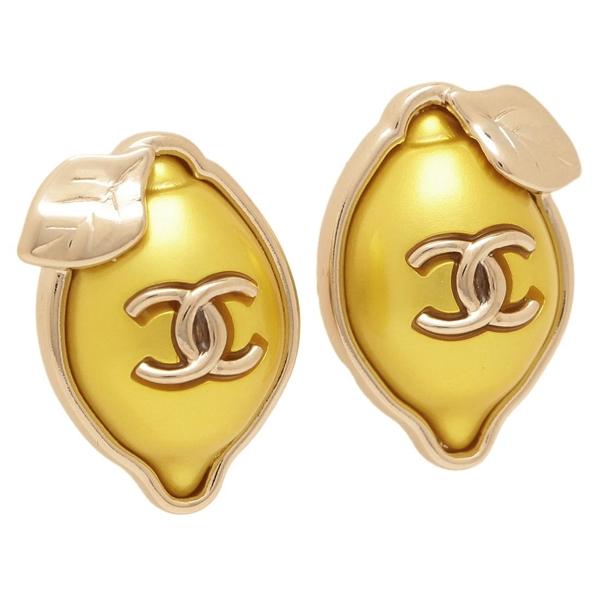 CHANEL（シャネル） ピアス クルーズコレクション レモンモチーフ CC