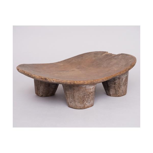 アフリカ コートジボワール セヌフォ族 スツール 椅子 腰掛 民具