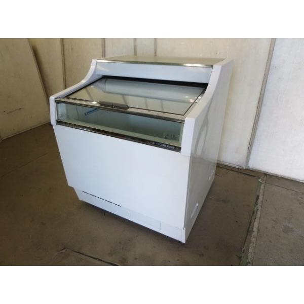 ▽サンデン 冷凍ショーケース/冷凍ストッカー GSR-750XB 127L[0411BI