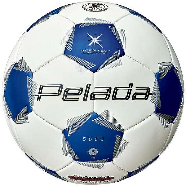 molten（モルテン） サッカーボール ペレーダ 5000 土用 5号 白青 国際