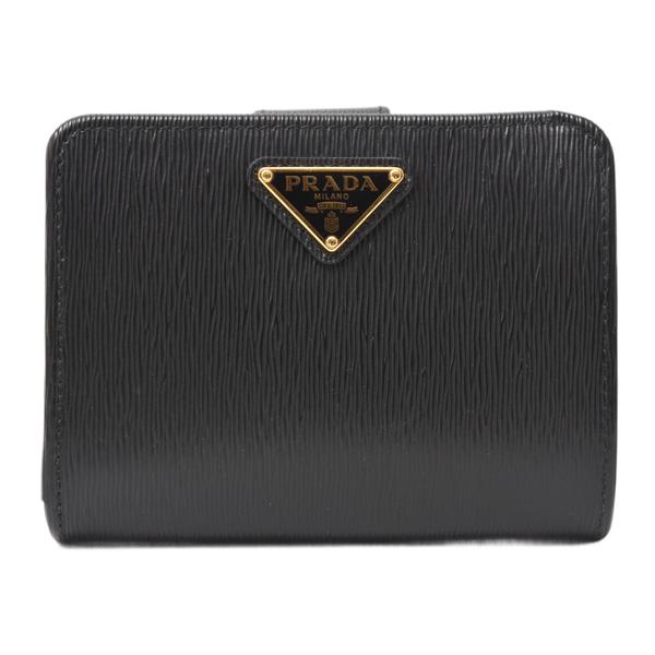 PRADA（プラダ） 財布 レディース 2つ折り財布 トライアングルロゴ