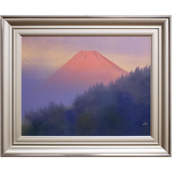 河本 販売済み 正 風景画 『冬日』 額入り 日本画 gallery-uchida_n1