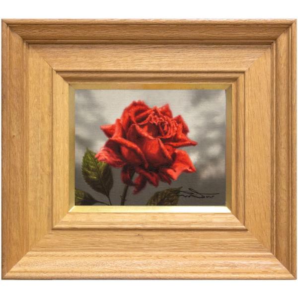 他の方発送×1984 m.asano 【薔薇】肉筆油彩画 他の方発送×1984 m.asano