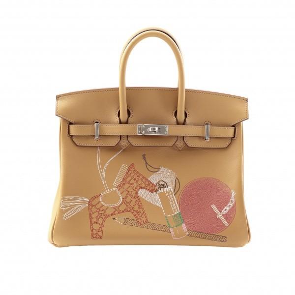 HERMES（エルメス） バーキン イン&アウト 25 スイフト ビスキュイ