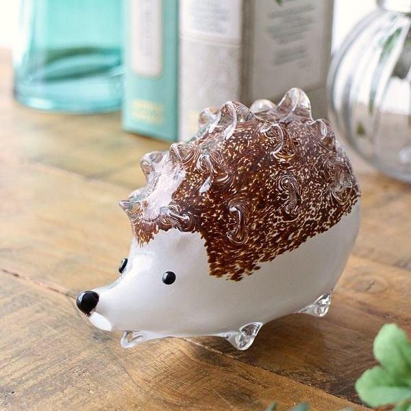 ヴィンテージボヘミアガラス製動物の置物 レア ヴィンテージボヘミア