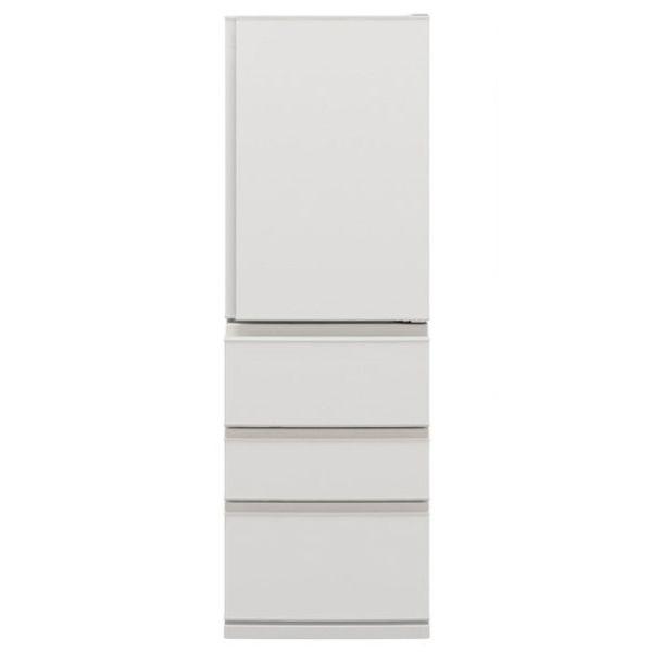 三菱（MITSUBISHI） (右開き) 403L 4ドア冷蔵庫 MR-N40E5M-W マット