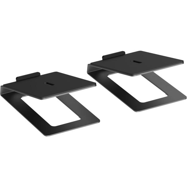 Alterzone スピーカースタンド 卓上 小型スピーカー スチール 台座