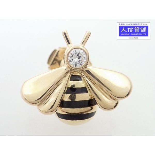 Cartier（カルティエ） 750 イエローゴールド ダイヤ ピンブローチ