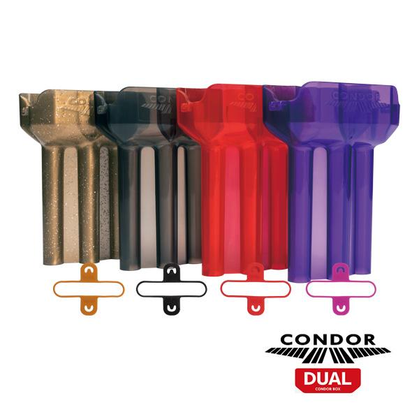 ダーツケース CONDOR BOX DUAL コンドルボックス デュアル 3枚羽 4枚羽