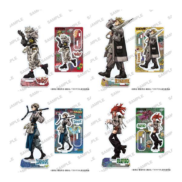 ガチアクタ エンジン 14点セット アクリルフィギュア 缶バッジ