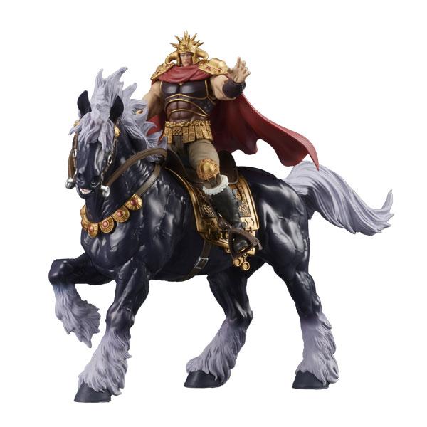 ラオウ & 黒馬号 フィギュア ARMOR OF RULER ラオウ & 黒馬号