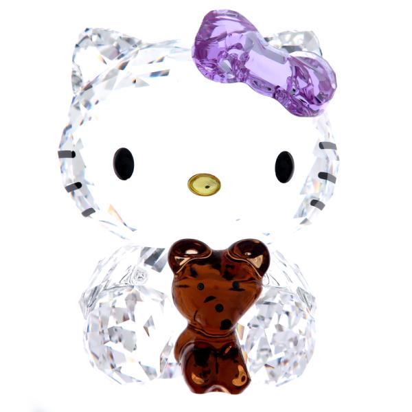 箱付き】Swarovski クリスタル ハローキティ ベア 希少廃盤品 箱付き
