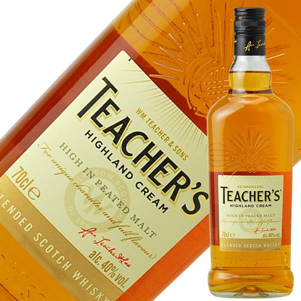 ティーチャーズ ウイスキー ハイランドクリーム 40度 正規 箱なし