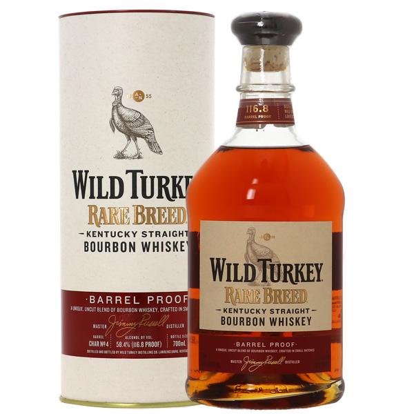 ワイルドターキー ウイスキー レアブリード 58.4度 正規 箱付 700ml